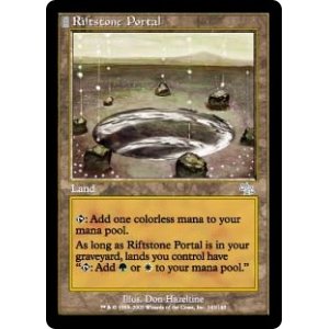 画像: 【Foil】(JUD-UL)Riftstone Portal/裂け岩の扉(日,JP)