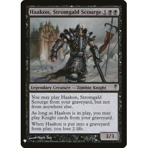 画像: (MB1-RB)Haakon, Stromgald Scourge/ストロームガルドの災い魔、ハーコン(英,EN)