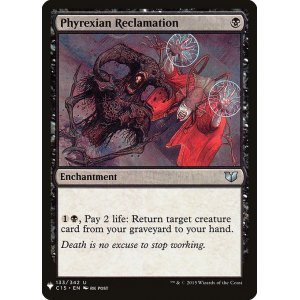 画像: (MB1-UB)Phyrexian Reclamation/ファイレクシア流再利用(英,EN)