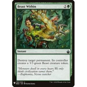 画像: (MB1-UG)Beast Within/内にいる獣(英,EN)