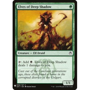 画像: (MB1-CG)Elves of Deep Shadow/深き闇のエルフ(英,EN)