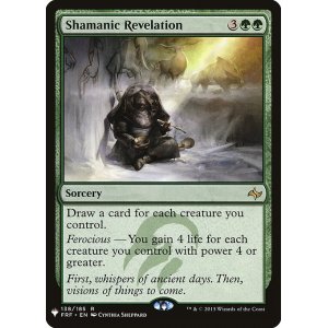 画像: (MB1-RG)Shamanic Revelation/巫師の天啓(英,EN)