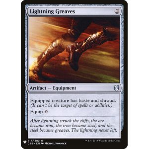 画像: (MB1-UA)Lightning Greaves/稲妻のすね当て(英,EN)