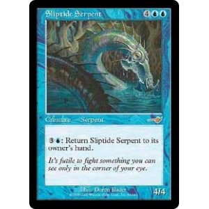 画像: 【Foil】(NEM-RU)Sliptide Serpent/潮路の海蛇(日,JP)