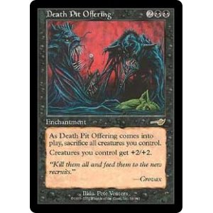 画像: 【Foil】(NEM-RB)Death Pit Offering/死の奈落の捧げ物(日,JP)