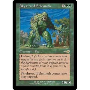 画像: 【Foil】(NEM-RG)Skyshroud Behemoth/スカイシュラウドのビヒモス(日,JP)