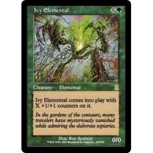 画像: 【Foil】(ODY-RG)Ivy Elemental/キヅタの精霊(英,EN)