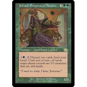 画像: 【Foil】(PCY-RG)Jolrael, Empress of Beasts/獣たちの女帝ジョルレイル(日,JP)