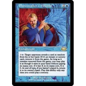 画像: 【Foil】(PLS-RU)Planeswalker's Mischief/プレインズウォーカーのいたずら(日,JP)