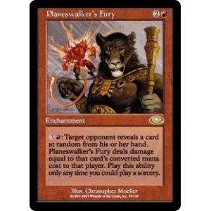 画像: 【Foil】(PLS-RR)Planeswalker's Fury/プレインズウォーカーの憤激(日,JP)