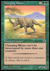 画像: (Po1-Rare)Charging Rhino/突進するサイ(日,Japanese)