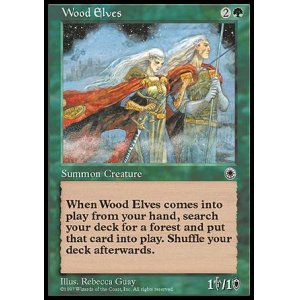 画像: (Po1-Rare)Wood Elves/ウッド・エルフ(日,Japanese)