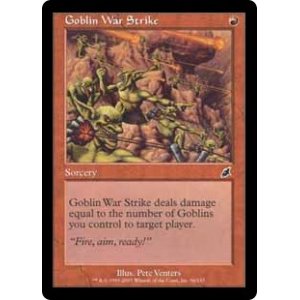 画像: (SCG-CR)Goblin War Strike/ゴブリンの集中攻撃(英,EN)