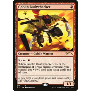 画像: (SLD-RR)Goblin Bushwhacker/ゴブリンの奇襲隊(英,EN)