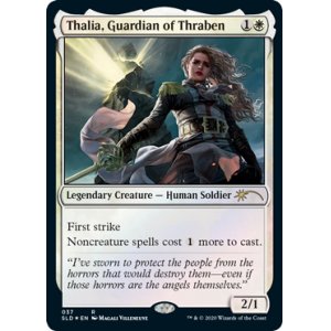 画像: (SLD-RW)Thalia, Guardian of Thraben/スレイベンの守護者、サリア (No.037)(英,EN)