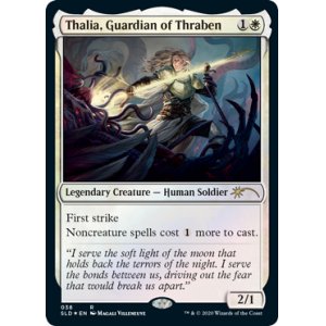 画像: (SLD-RW)Thalia, Guardian of Thraben/スレイベンの守護者、サリア (No.038)(英,EN)