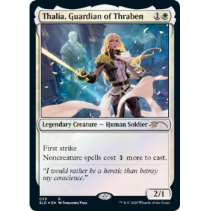 画像: (SLD-RW)Thalia, Guardian of Thraben/スレイベンの守護者、サリア (No.039)(英,EN)