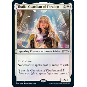 画像: (SLD-RW)Thalia, Guardian of Thraben/スレイベンの守護者、サリア (No.040)(英,EN)