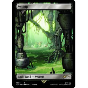 画像: 【Foil】(SLD-RL)Swamp/沼 (No.1090)(英,EN)