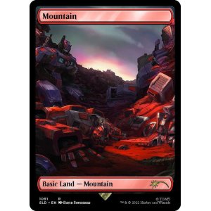 画像: 【Foil】(SLD-RL)Mountain/山 (No.1091)(英,EN)