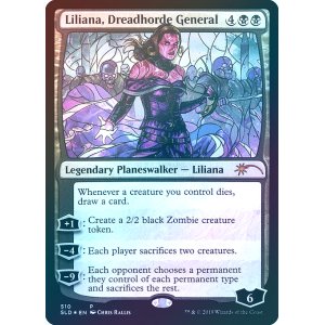 画像: (PSLD-MB)Liliana, Dreadhorde General/戦慄衆の将軍、リリアナ(英,EN)