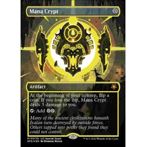 画像: 【Foil】【ネオンインク黄】(SPG-MA)Mana Crypt/Mana Crypt/魔力の墓所【No.017b】(英,EN)