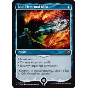 画像: $FOIL$(SS1-RU)Blue Elemental Blast/青霊破(英,EN)