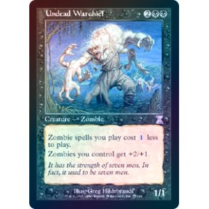 画像: 【Foil】(TSB-TB)Undead Warchief/アンデッドの戦長(日,JP)