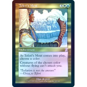 画像: 【Foil】(TSB-TM)Teferi's Moat/テフェリーの濠(日,JP)