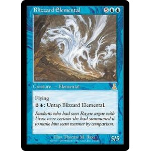 画像: 【Foil】(UDS-RU)Blizzard Elemental/吹雪の精霊(日,JP)