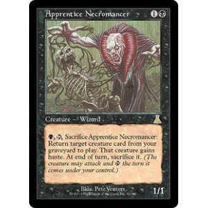 画像: 【Foil】(UDS-RB)Apprentice Necromancer/ネクロマンサーの弟子(日,JP)