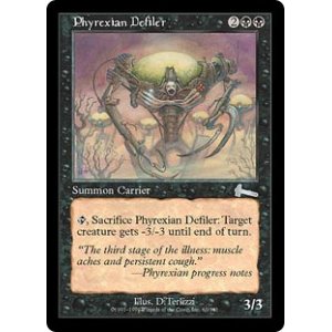 画像: 【Foil】(ULG-UB)Phyrexian Defiler/ファイレクシアの汚染者(英,EN)