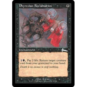 画像: 【Foil】(ULG-UB)Phyrexian Reclamation/ファイレクシア流再利用(日,JP)