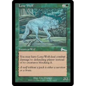 画像: 【Foil】(ULG-UG)Lone Wolf/一匹狼(英,EN)