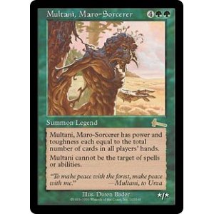 画像: 【Foil】(ULG-RG)Multani, Maro-Sorcerer/マローの魔術師ムルタニ(日,JP)