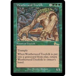 画像: 【Foil】(ULG-RG)Weatherseed Treefolk/ウェザーシード・ツリーフォーク(日,JP)