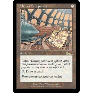 画像: 【Foil】(ULG-RA)Urza's Blueprints/ウルザの青写真(日,JP)