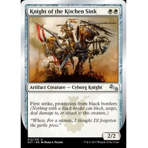 画像: 【Foil】(UST-UW)Knight of the Kitchen Sink (A)