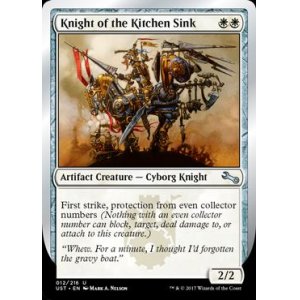 画像: 【Foil】(UST-UW)Knight of the Kitchen Sink (B)