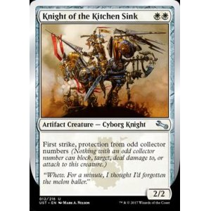 画像: 【Foil】(UST-UW)Knight of the Kitchen Sink (D)