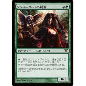 画像: $FOIL$(AVR-R)Somberwald Sage/ソンバーワルドの賢者(日,JP)