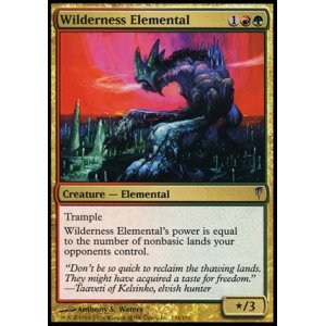 画像: 【FOIL】(CSP-U)Wilderness Elemental/荒野の精霊(日,JP)