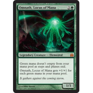 画像: (FTVL)マナの座、オムナス/Omnath, Locus of Mana(FOIL)