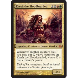 画像: (FTVL)血編み髪のクレシュ/Kresh the Bloodbraided(FOIL)