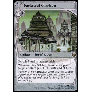 画像: $FOIL$(FUT-R)Darksteel Garrison/ダークスティールの駐屯地(日.JP)