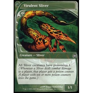 画像: $FOIL$(FUT-C)Virulent Sliver/悪性スリヴァー(JP)