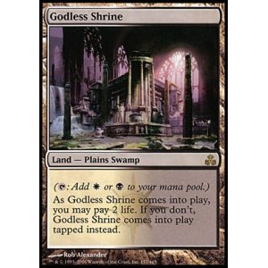 画像: 【FOIL】(GPT-R)Godless Shrine/神無き祭殿(JP)