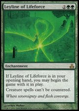 画像: 【FOIL】(GPT-R)Leyline of Lifeforce/生命の力線(日,JP)