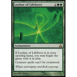 画像: 【FOIL】(GPT-R)Leyline of Lifeforce/生命の力線(日,JP)