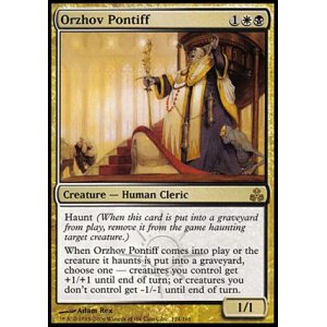 画像: 【FOIL】(GPT-R)Orzhov Pontiff/オルゾフの司教(英,EN)